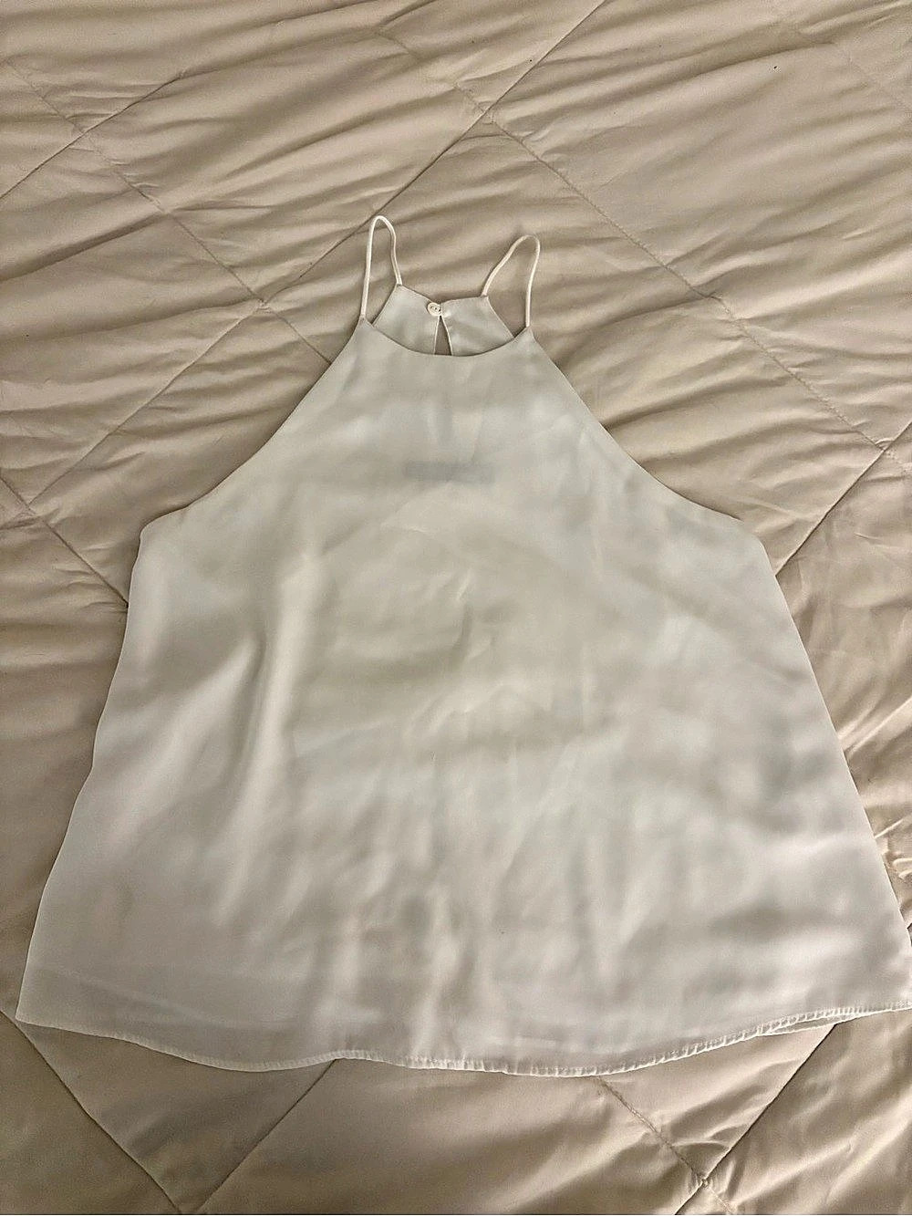 Zara Women’s White A-line Camisole